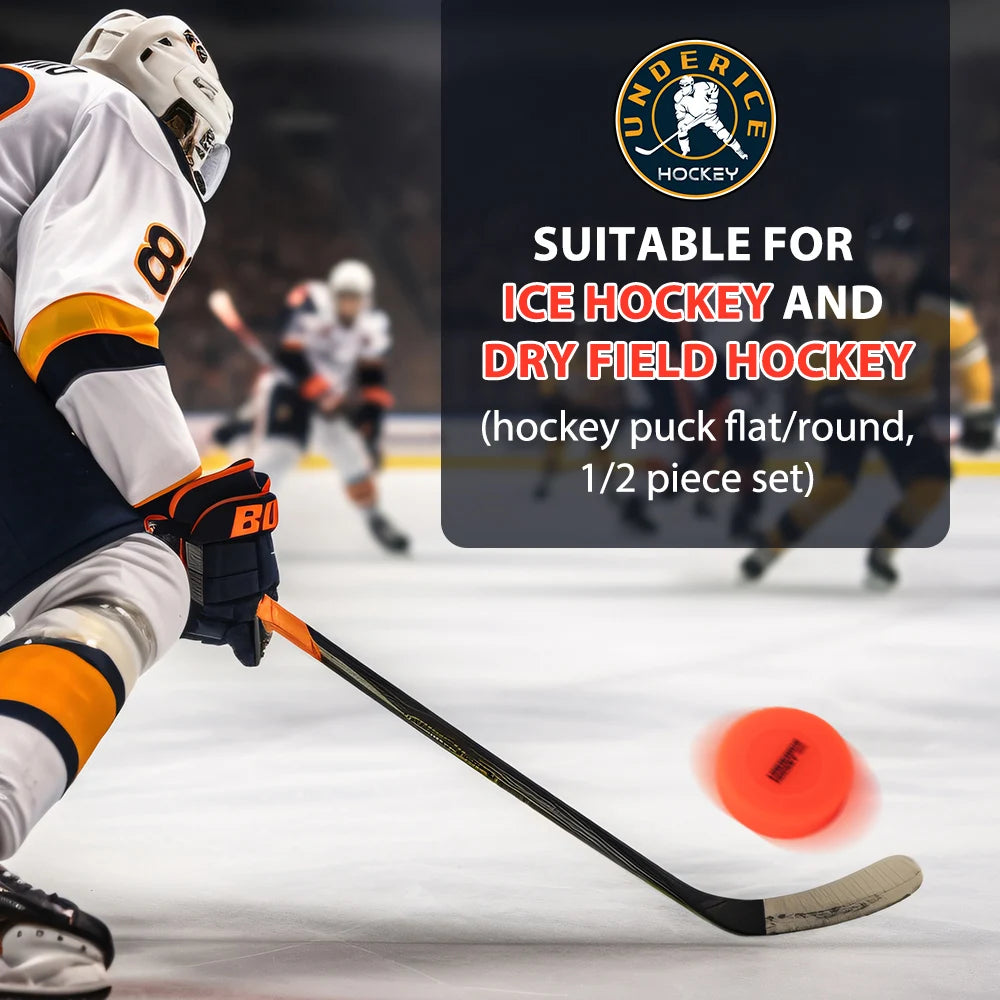Ice Hockey Puck Roller Road Hockey Round Roller No-Rebound Ball Street Ice Hockey Training Puck Sports Supplies