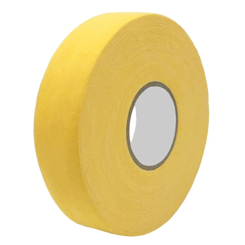 25mmx25m Hockey Tape Hockey Sports Tape with Non-slip Grip Ice Cloth Hockey Tape for Wrapping Ice Hockey