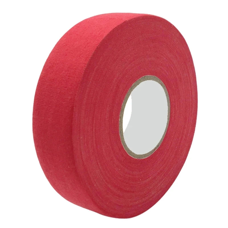 25mmx25m Hockey Tape Hockey Sports Tape with Non-slip Grip Ice Cloth Hockey Tape for Wrapping Ice Hockey